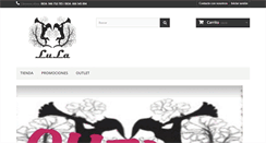 Desktop Screenshot of lulasgirls.com